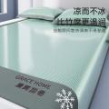 洁丽雅 夏天冰丝凉席三件套空调席子可水洗机洗裸睡家用宿舍床笠款冰丝席 图片 4