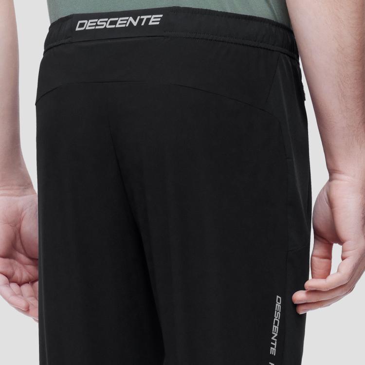 迪桑特男子夏季运动跑步透气弹性梭织运动长裤