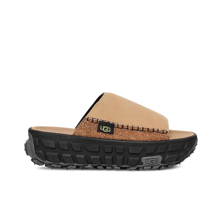 Ugg Venture Daze Platform Slide Sandal In Neutrals
