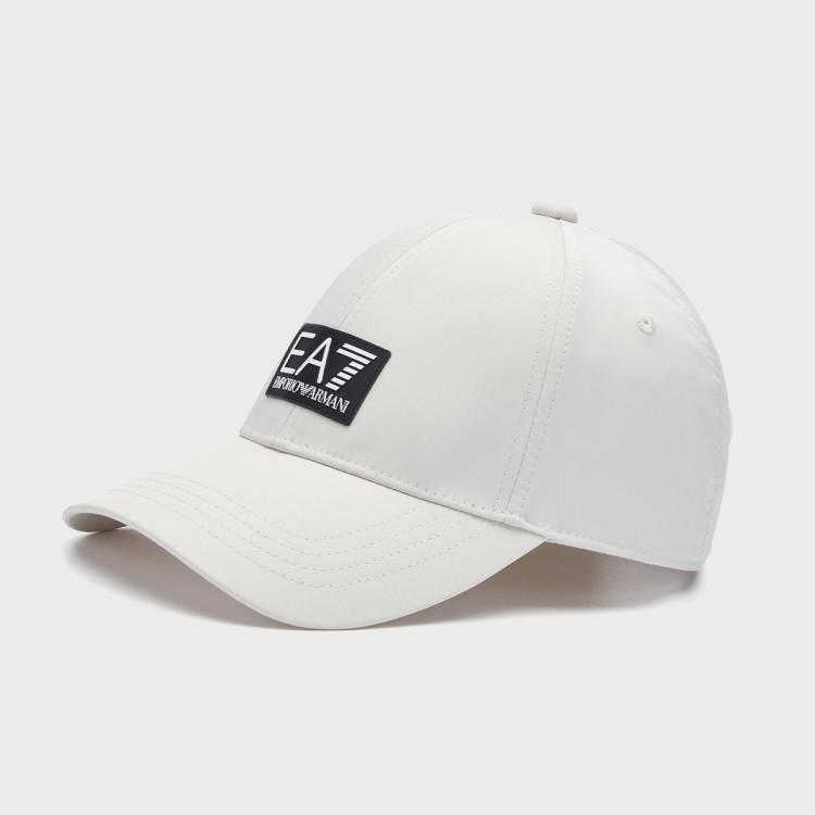 Ea7 2024年春夏新品 阿玛尼中性男女同款简约时尚棒球帽 In White