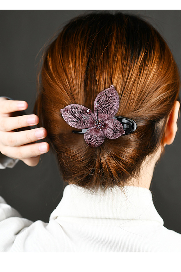 【韩国优雅气质】鸭嘴夹发夹后脑勺盘发女士发拤成人妈妈夹子发卡