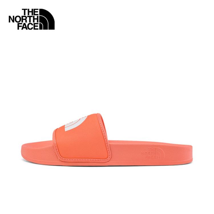 The North Face 北面【新】拖鞋女户外休闲舒适沙滩凉鞋一字拖4t2s In Orange