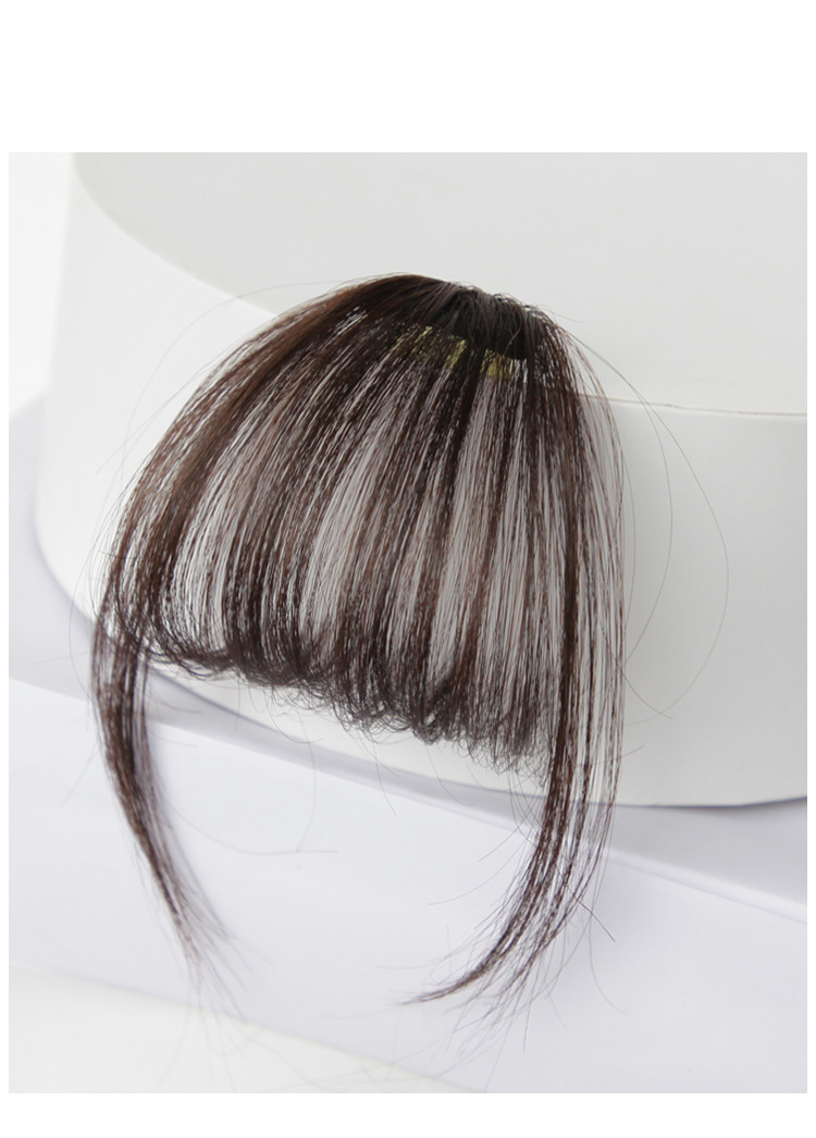 超薄网红空气刘海假刘海 假发女真发自然无痕假发片法式空气头帘