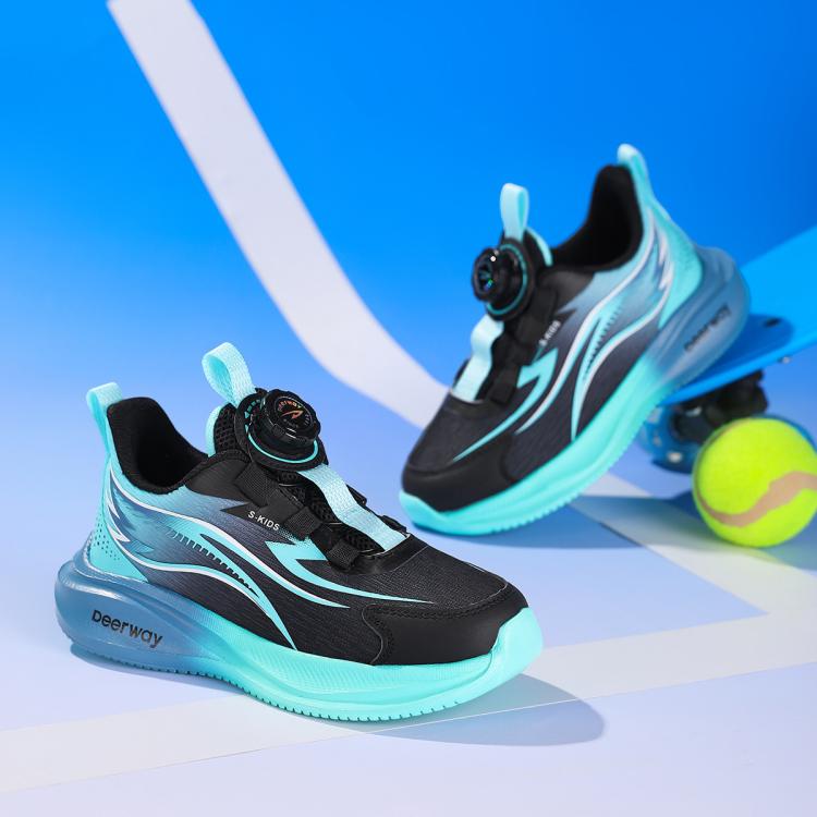 德尔惠 儿童运动鞋2026春季新款网面透气百搭男童鞋子大童休闲跑步鞋