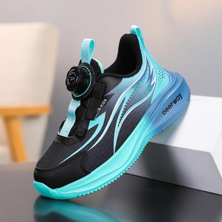 德尔惠 儿童运动鞋2026春季新款网面透气百搭男童鞋子大童休闲跑步鞋