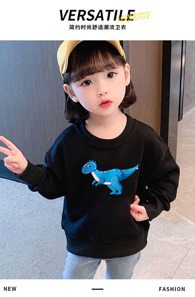 【可爱系】女童卫衣中大童时尚百搭洋气女娃舒适透气女童卫衣春秋