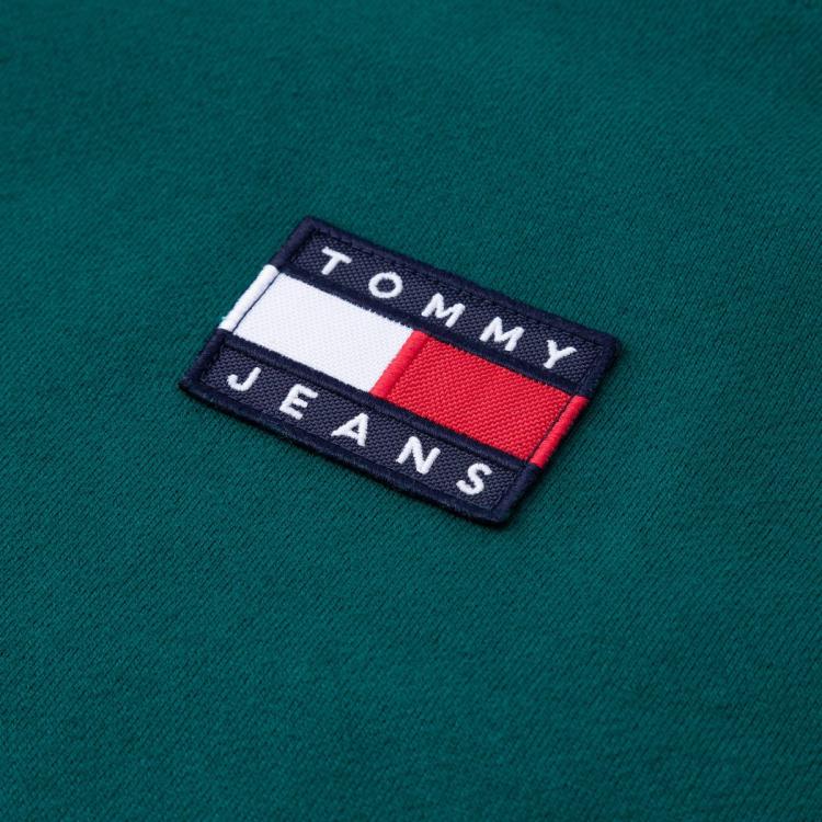 Tommy Jeans 男女同款纯棉美式街头刺绣宽松撞色连帽卫衣15027