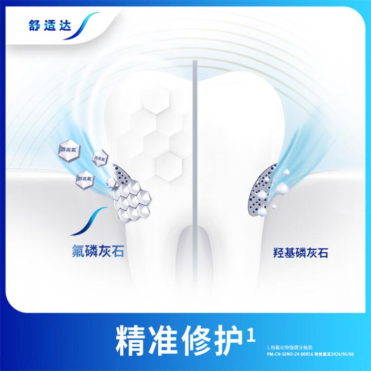 舒适达 【囤货装】3重护齿舒缓敏感牙膏减少出血呵护牙龈180g*4