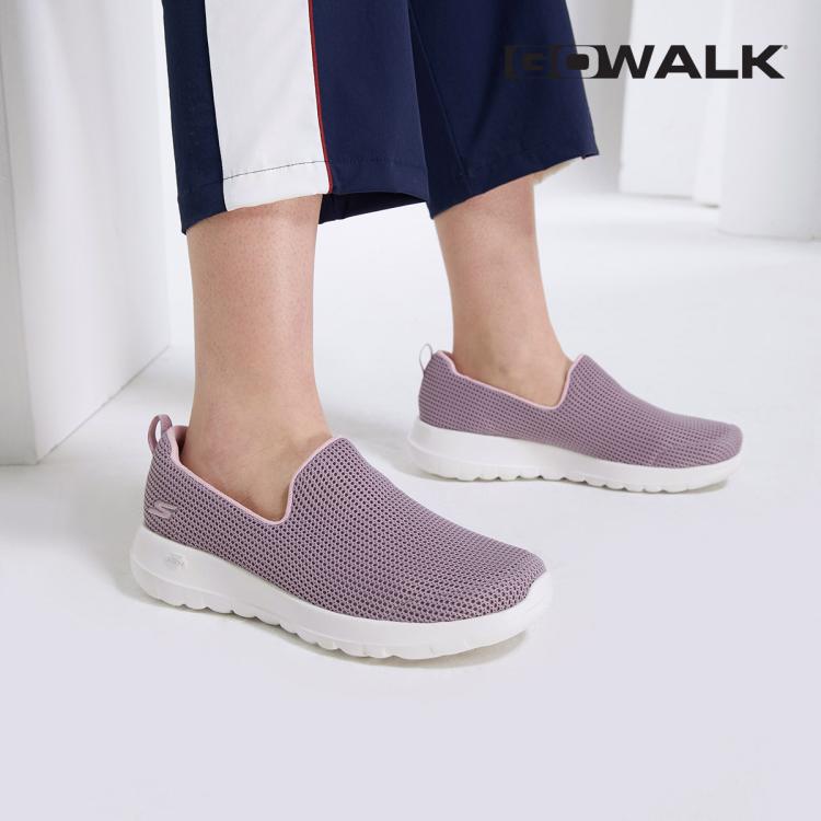 Skechers 【透气舒适】女鞋运动鞋休闲鞋女日常健步鞋一脚蹬易穿脱夏季 In Purple