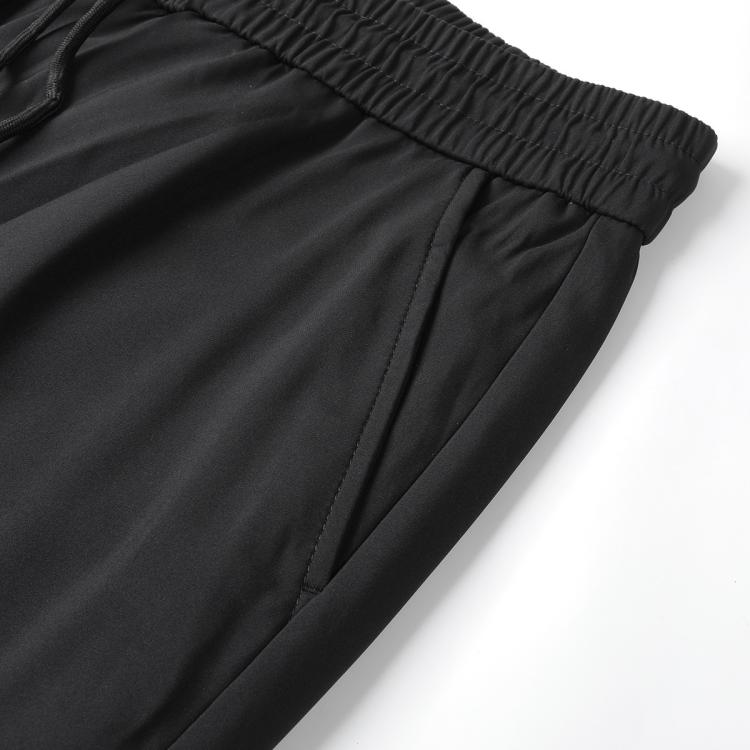 雪中飞 【90%鹅绒】秋冬男士保暖松紧腰裤子直筒裤长裤男式羽绒裤