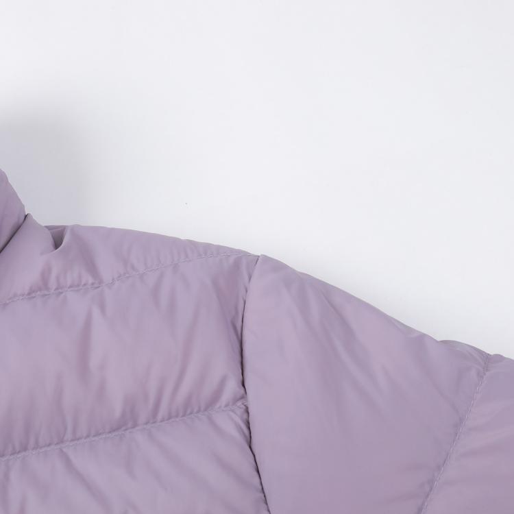 雪中飞 【90%鸭绒&立领羽绒外套】春季秋羽绒保暖轻薄女式羽绒服