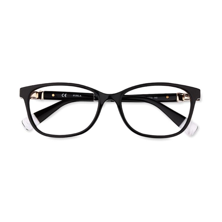 Furla 【11提前购】简约轻奢光学眼镜架时尚女士近视眼镜框 In Black