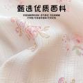 诺米美物 双层纱床笠单件亲肤透气宿舍单人双人四季通用床垫保护套成人家用 图片 3