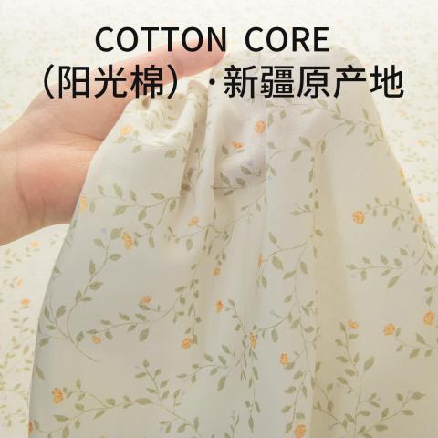 诺米美物 全棉双层纱床单100%棉家用被单学生宿舍被单纯棉床上用品 图片 3