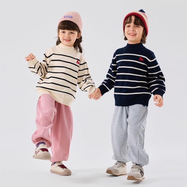 嘟嘟家 【校服裤】儿童裤子春季跑步男童运动裤春款女童休闲裤宝宝长裤潮