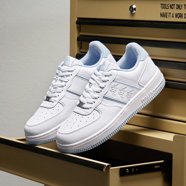 Kappa 情侣厚底小白鞋2025新款爆款秋冬百搭板鞋男女低帮休闲运动鞋