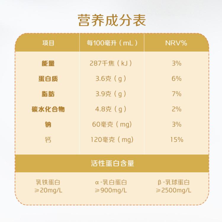 悦鲜活 悦鲜活鲜牛奶 巴氏杀菌乳A2-酪蛋白鲜牛奶450ml*5瓶