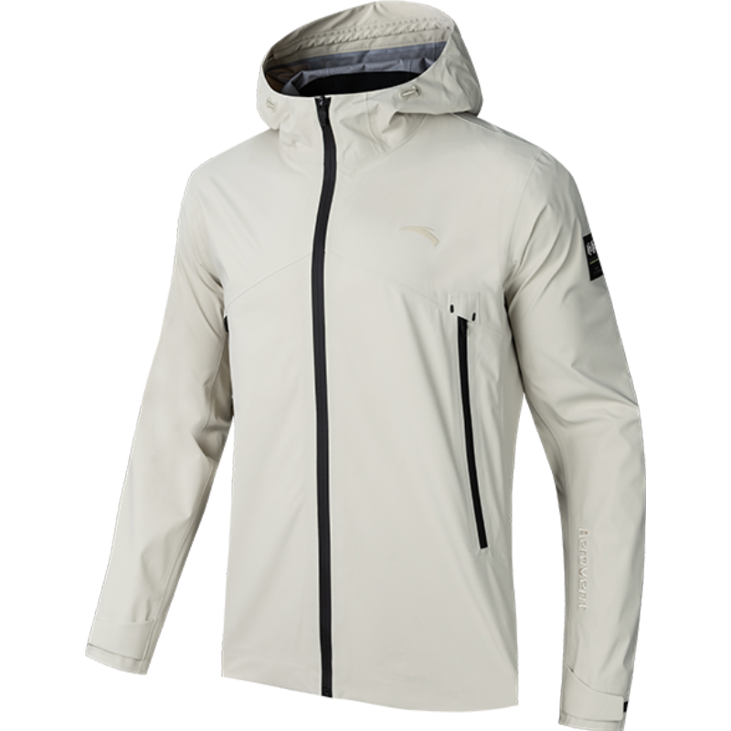 安踏 【樊振东同款】安踏中国甲丨防水单层冲锋衣户外连帽男士外套上衣 294元(超V价)