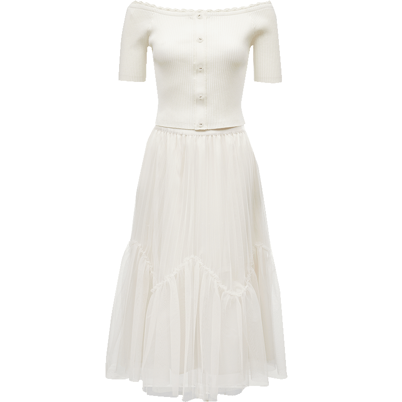 ONLY ����֯��+��ȹ���������ʿ�һ�ּ���֯��װ�г����������ȹŮ 132Ԫ