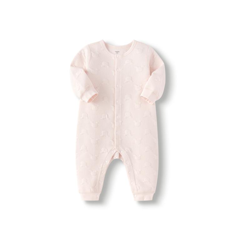 巴拉巴拉 新年夹棉婴幼儿连体衣宝宝哈衣爬服红色男童女童秋冬装新生儿亲肤 图 5
