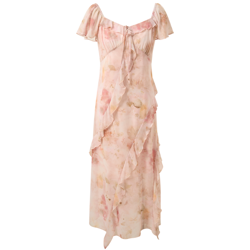 ����  2025�ļ��¿� ľ���ߺ�Ҷ�����ӡ��ѩ������ȹ��ڳ�ȹM150Ԫ����V��Ա�ۣ����׵����۸���ͣ�