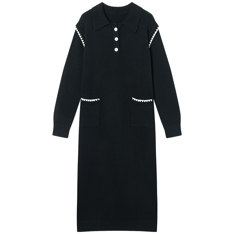 �԰� ��װ����ͨ��ײɫ������POLO��ֱͲȹŮʽ������֯����ȹ 94Ԫ