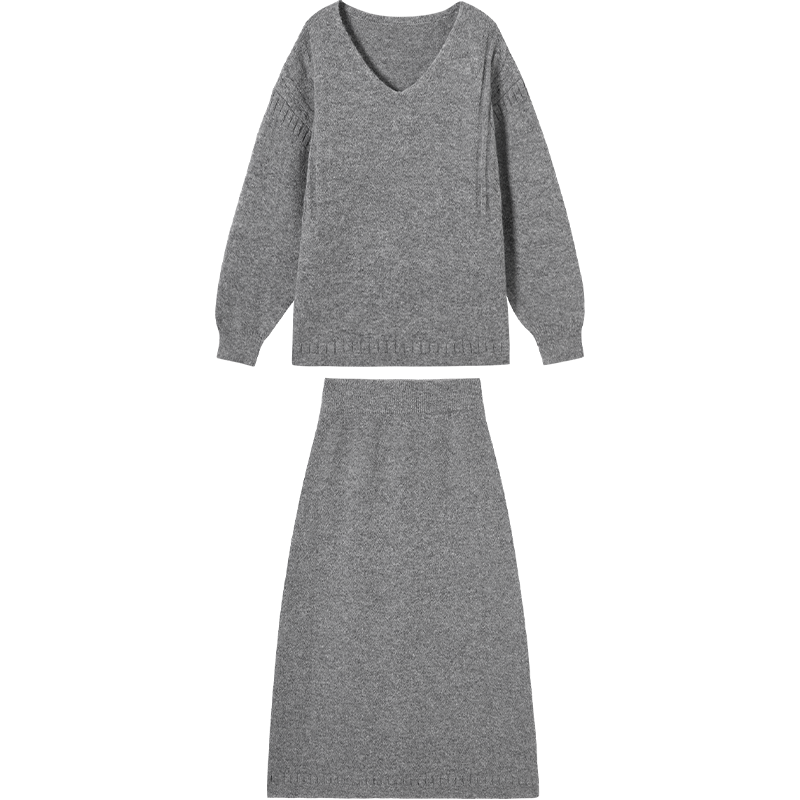 �԰� ��װ���ݸ��ŵ�������V��ë�°���ȹ������Ůʽ��֯��װ