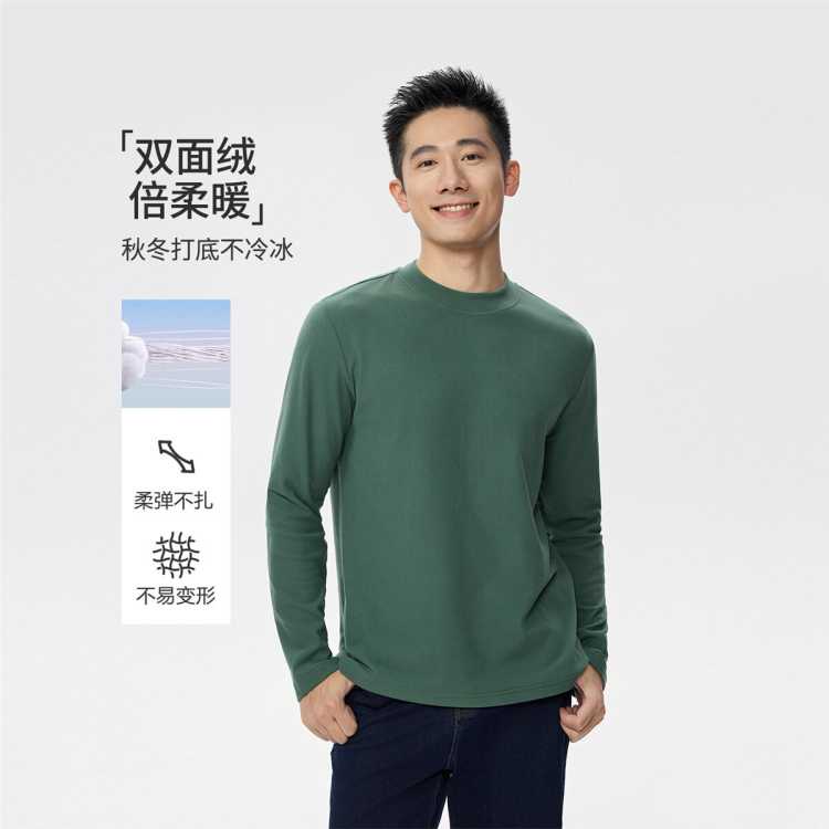 ����ū 2025���ﶬ��ů�޴����ʿT����ɫ�������֯����T���п� 39Ԫ