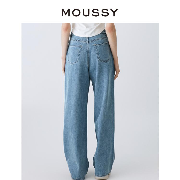 MOUSSY MOUSSY 秋季新品休闲丹宁风牛仔裤010HSA11-2311 6921173867459658840