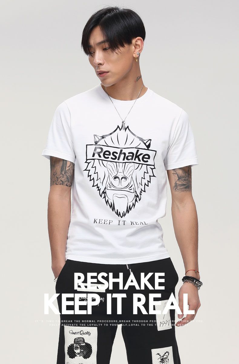 个性潮流短袖t恤