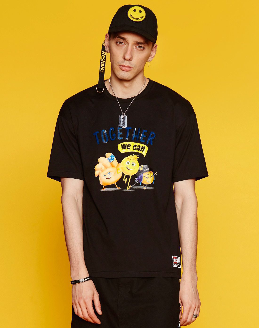 马克华菲潮牌reshake【emoji跨界合作款】潮流短袖t恤317201028220311