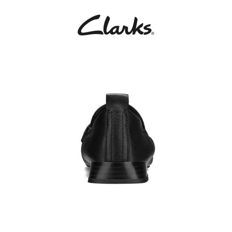 CLARKS clarks Clarks其乐轻舞系列女鞋法式羊皮乐福鞋英伦通勤方头单鞋 6921139264836212823