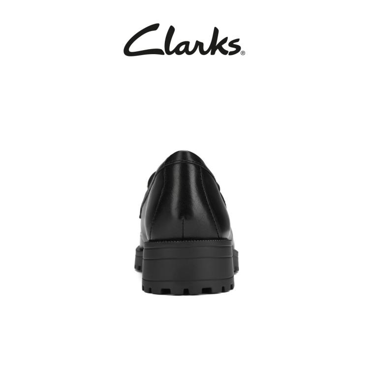 CLARKS clarks Clarks其乐英伦系列新款牛皮乐福鞋通勤平底单鞋一脚蹬皮鞋 6921121690635676439