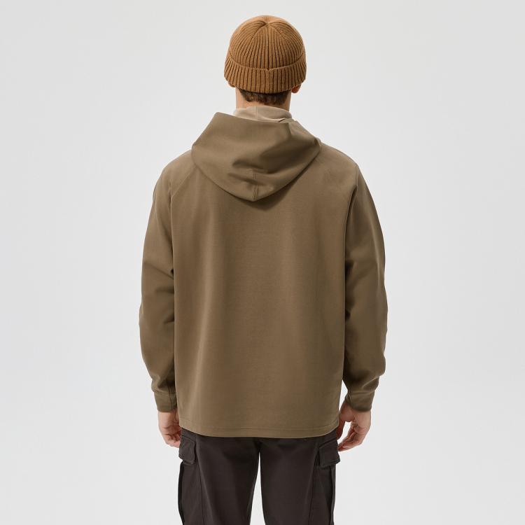 CAT CAT 【高弹棉感面料】CAT秋冬24款男士户外插肩袖连帽套头卫衣