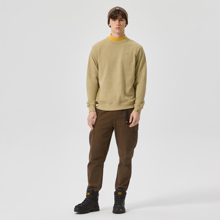 CAT CAT 【蜡染棉毛圈面料】CAT秋冬24款男士户外休闲时尚印花卫衣