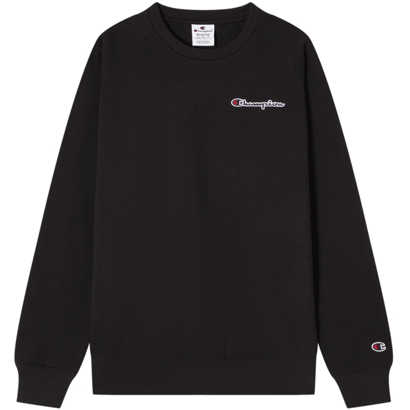 Champion 秋冬保暖男女同款草写logo圆领卫衣轻薄绒情侣 129元（超V会员价，首单礼金，不定时补货）