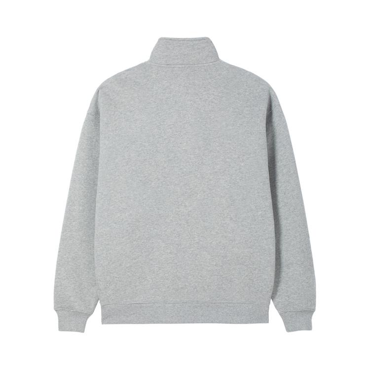 CHAMPION Champion 【品牌直营】秋冬男士刺绣logo套头卫衣立领休闲加绒保暖