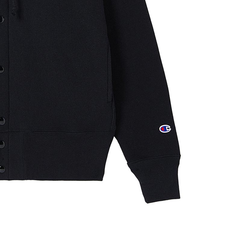 CHAMPION Champion 【品牌直营】秋冬男士小Clogo开衫连帽卫衣休闲外套抓绒保暖