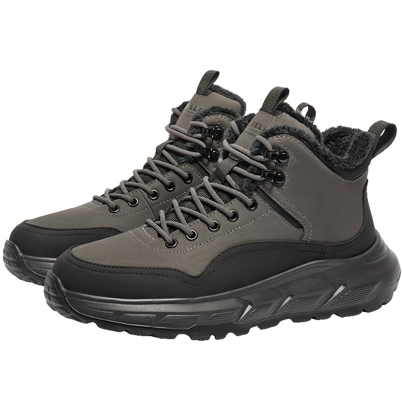 BELLE ��������ײɫ���ж�ѥ�д��ĺ�׸߰��˶�Ь��ůѥ 179Ԫ