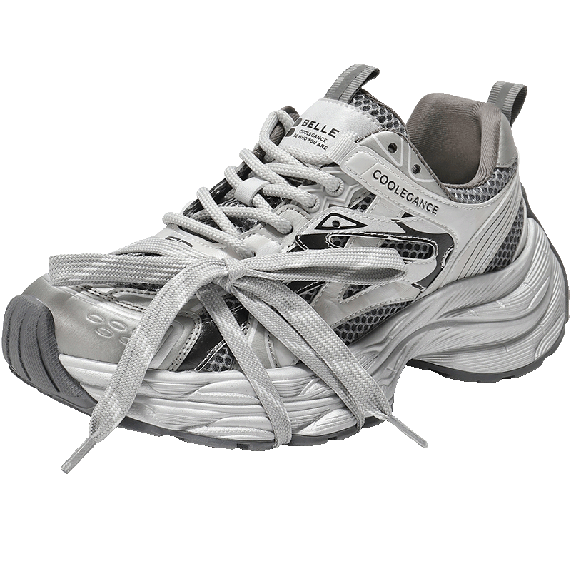 BELLE ���� �����ɫ�ϵ�Ь 2025�＾�¿� �����˶�����Ь ΨƷ���Ա184Ԫ�۸����