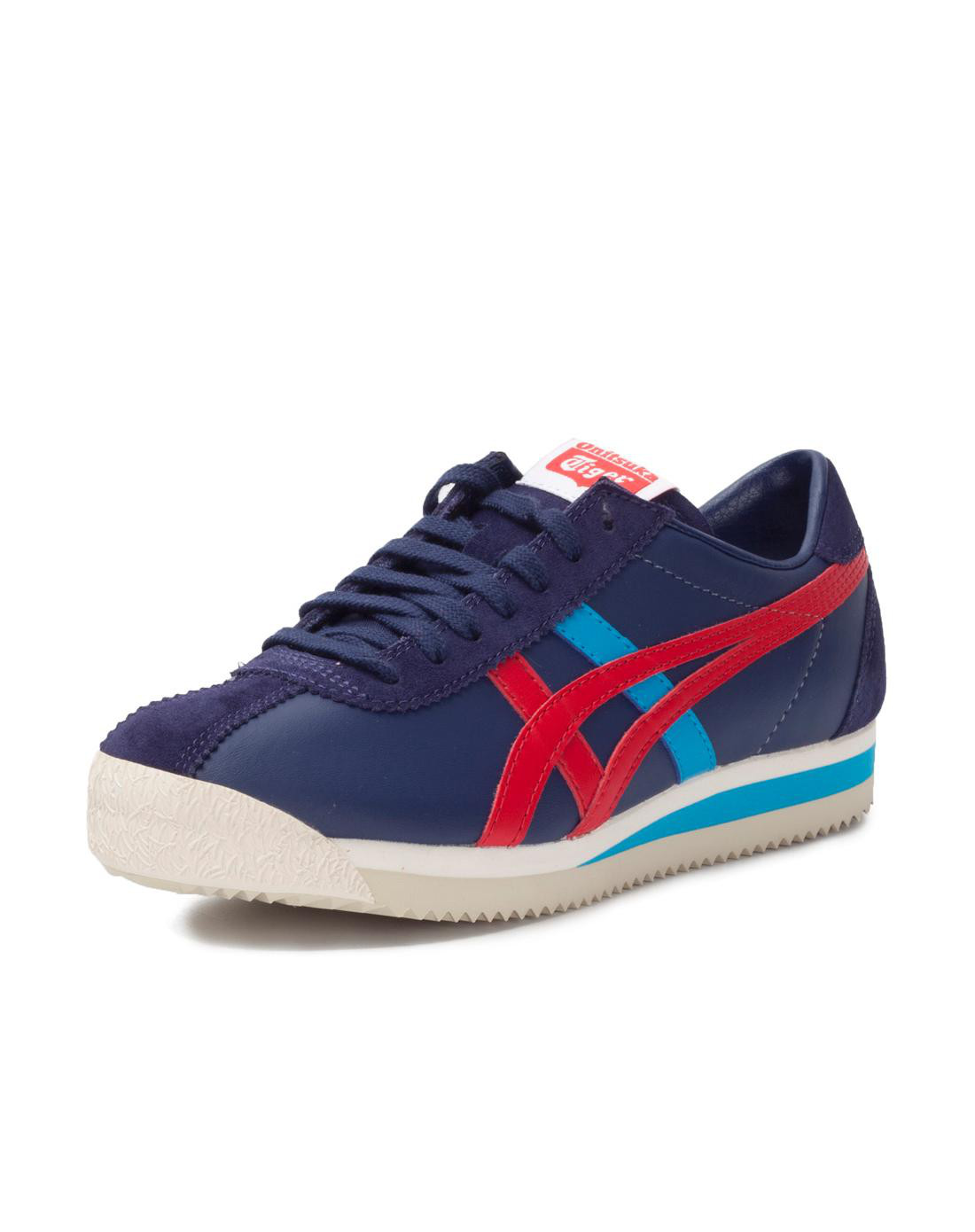 鬼冢虎 (onitsuka tiger) 男女款 corsair運動休閒鞋 d7n2l-4923 靛藍