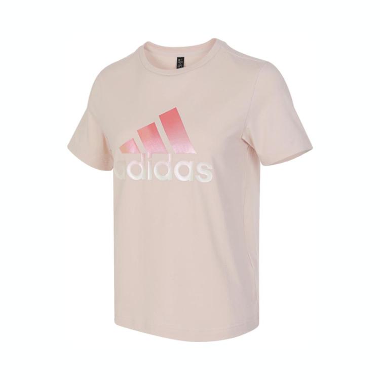 Adidas Originals 运动休闲时尚日常 女子t恤 In Pink