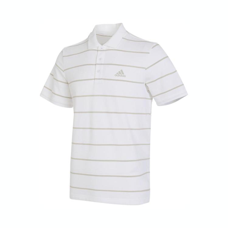 Adidas Originals 运动休闲时尚日常 男子polo衫 In White