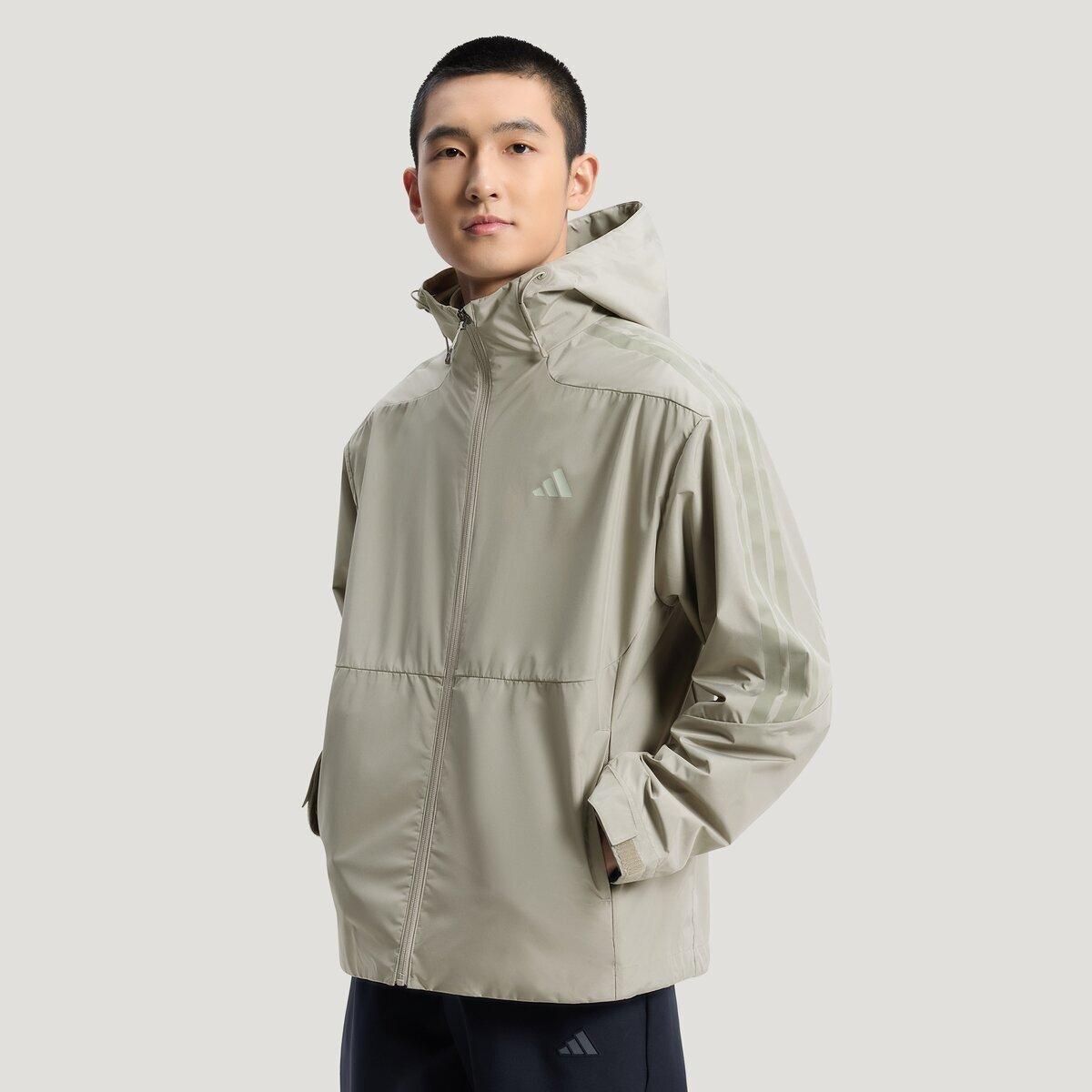 adidas 秋季时尚休闲运动日常 男子夹克外套