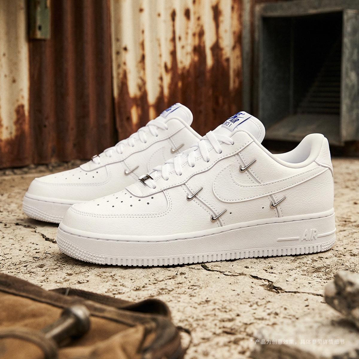 Nike 【空军一号】AIR FORCE 1 轻便休闲 低帮耐磨 女款运动鞋