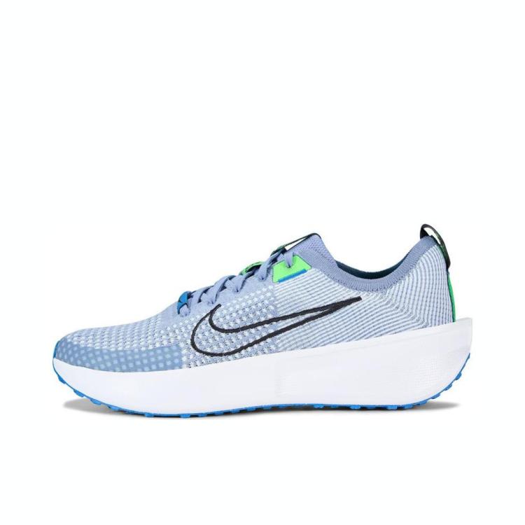 Nike Interact Run  时尚透气舒适 男子公路跑步鞋 In Blue