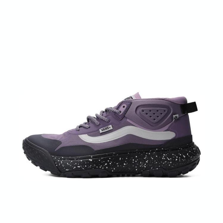 Vans Mte Crosspath Mid 防滑耐磨 男女同款登山鞋 In Purple