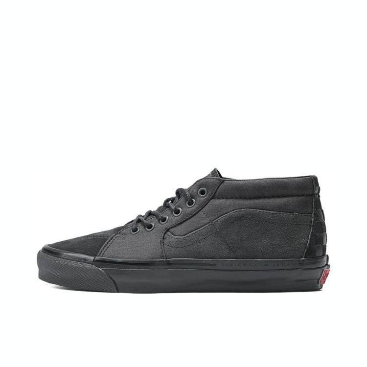 Vans Sk8-mid Reissue 83 Mgcl 2024新款男女帆布鞋 In Black