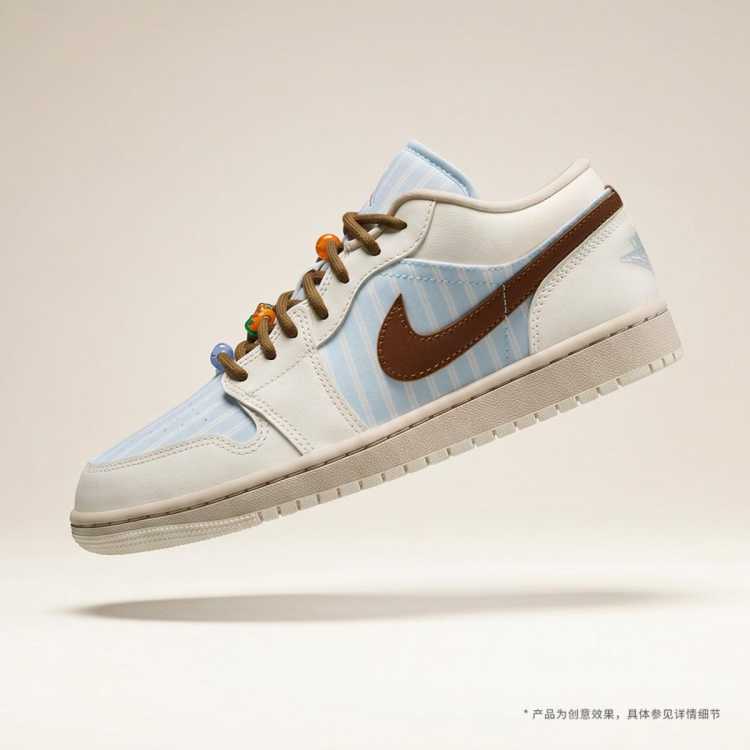 Jordan AIR JORDAN 1 LOW实战抗扭缓震低帮女子篮球鞋