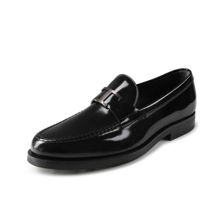 Tod's 男士t Timeless大t扣乐福鞋 In Black